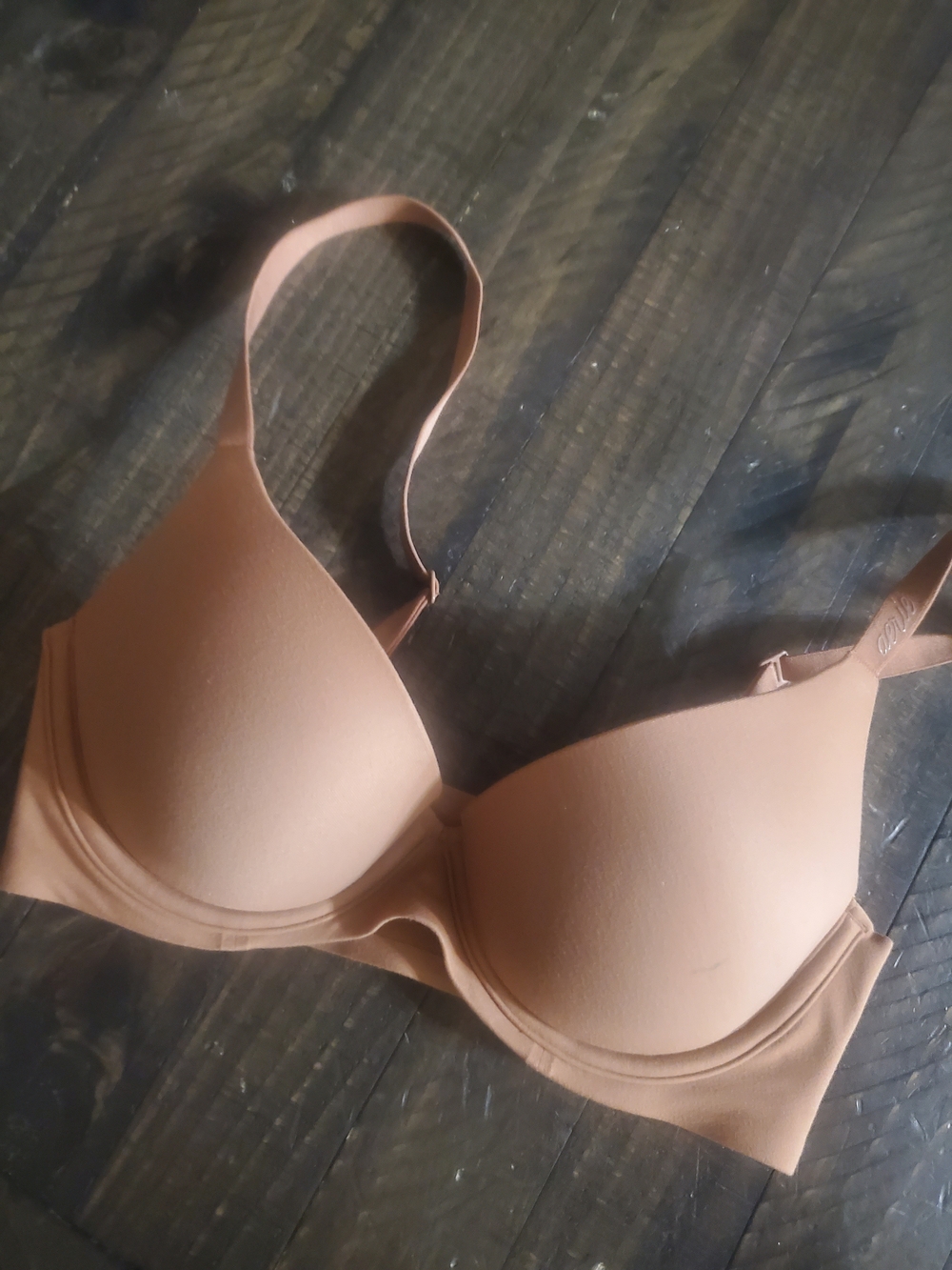 aerie Smoothez Molded Brown Light Pushup Bra